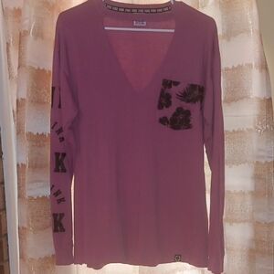 PINK Victoria's Secret Shimmering Top